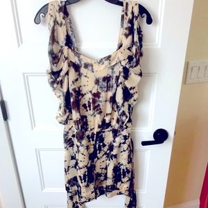 Flutter Sleeve Tie-Dye Romper